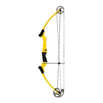 Genesis Original Archery Compound Bow w/ Adjustable Sizing, Right Handed, Yellow - Angler's Pro Tackle & Outdoors