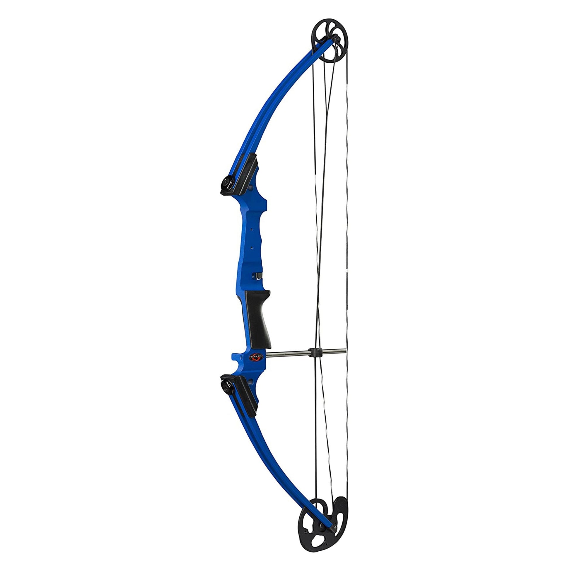 Genesis Original Archery Compound Bow with Adjustable Sizing, Left Handed, Blue - Angler's Pro Tackle & Outdoors