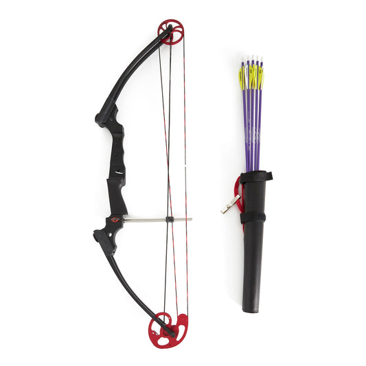 Genesis Original Lightweight Archery Compound Bow/Arrow Set, Right Handed, Blue - Angler's Pro Tackle & Outdoors