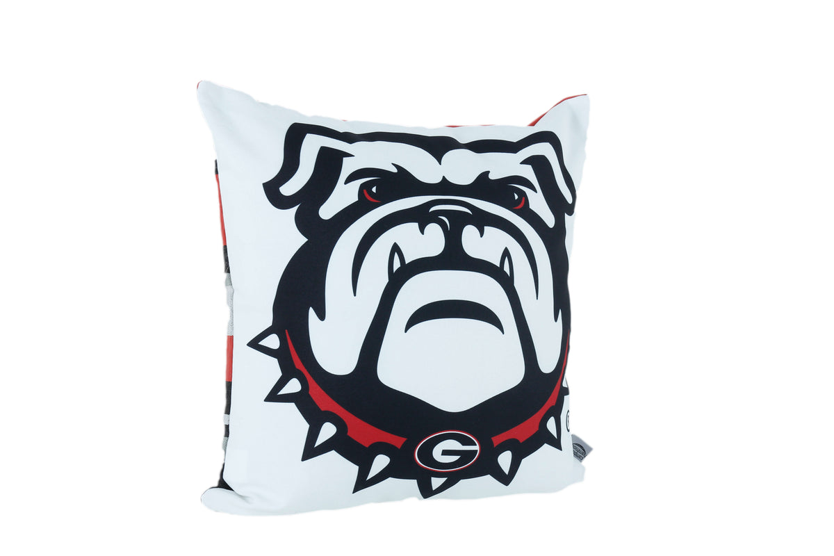 Campus Hammocks University of Georgia Bulldogs Throw Pillow Cover