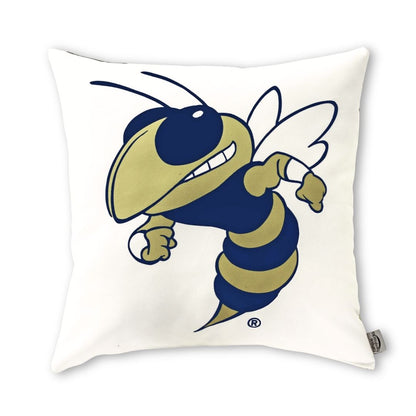 Campus Hammocks Georgia Tech Yellow Jackets Buzz Pillow Cover