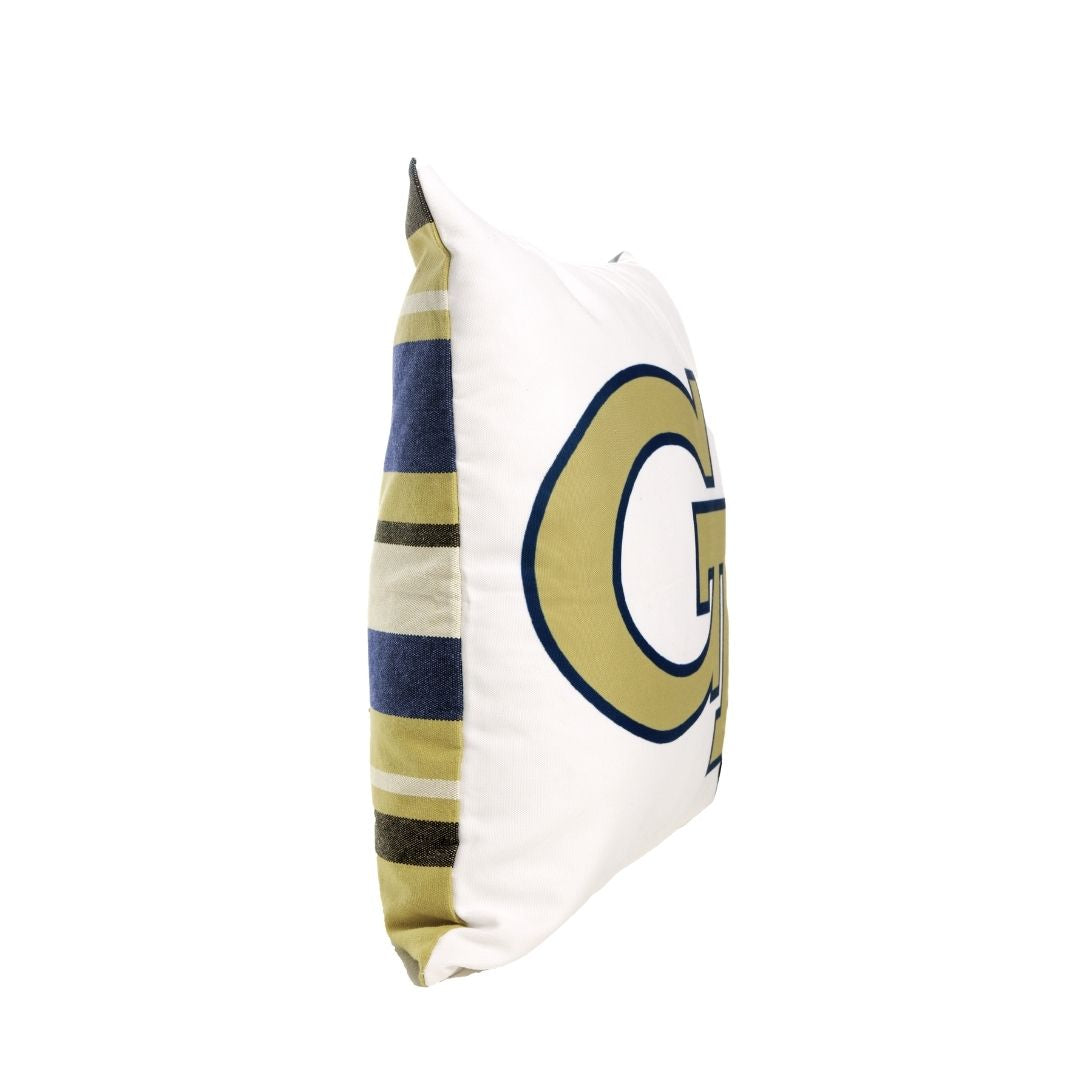 Campus Hammocks Georgia Tech Logo Throw Pillow Cover