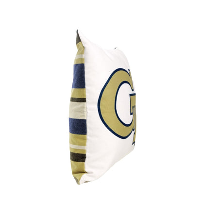 Campus Hammocks Georgia Tech Logo Throw Pillow Cover