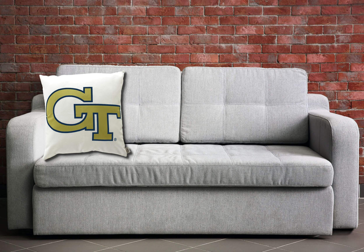 Campus Hammocks Georgia Tech Logo Throw Pillow Cover