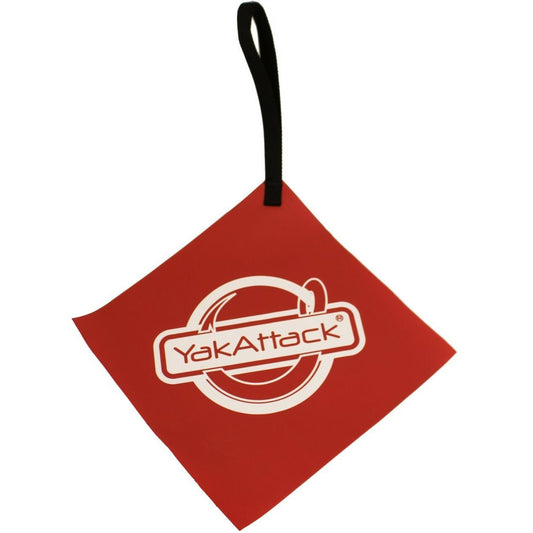 Yak Attack Get Hooked Logo Tow Flag