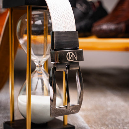 Marco Di Milano Giovanni Belt White