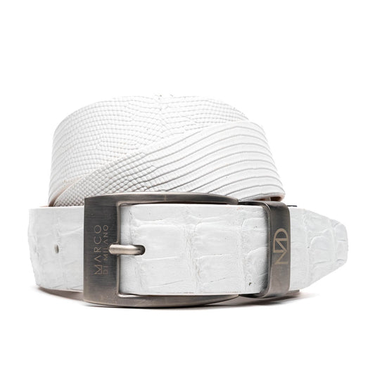 Marco Di Milano Giovanni Belt White