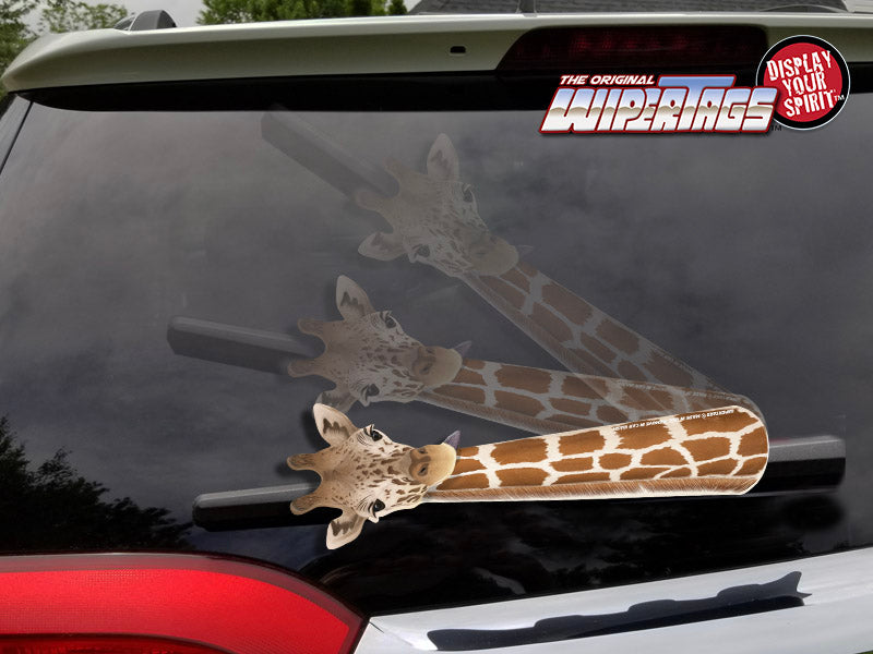 Giraffe with Sunglasses WiperTags