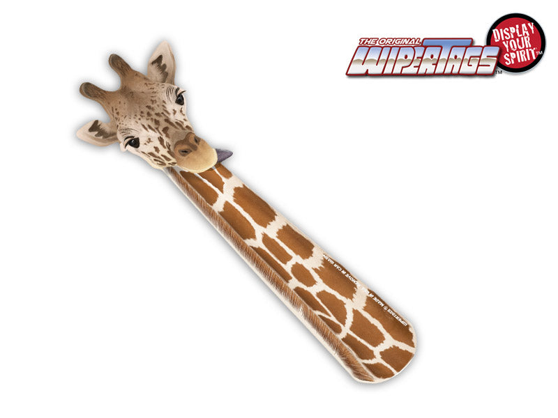 Giraffe with Sunglasses WiperTags