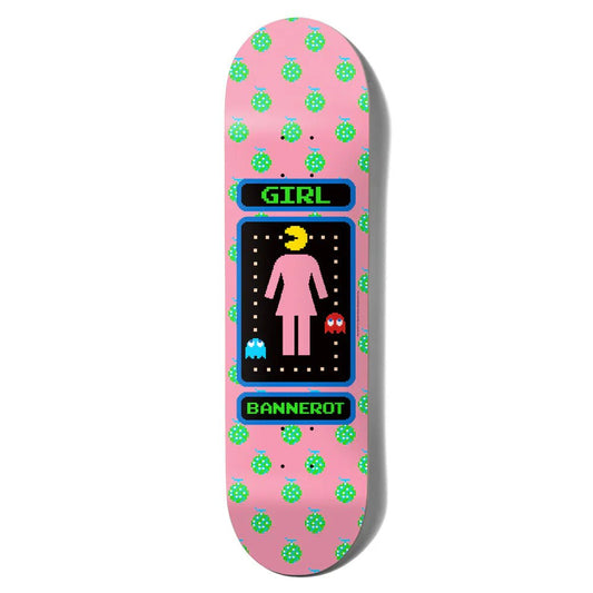 Girl Bannerot Pac - Man Skateboard Deck - 8.25″ - Angler's Pro Tackle & Outdoors
