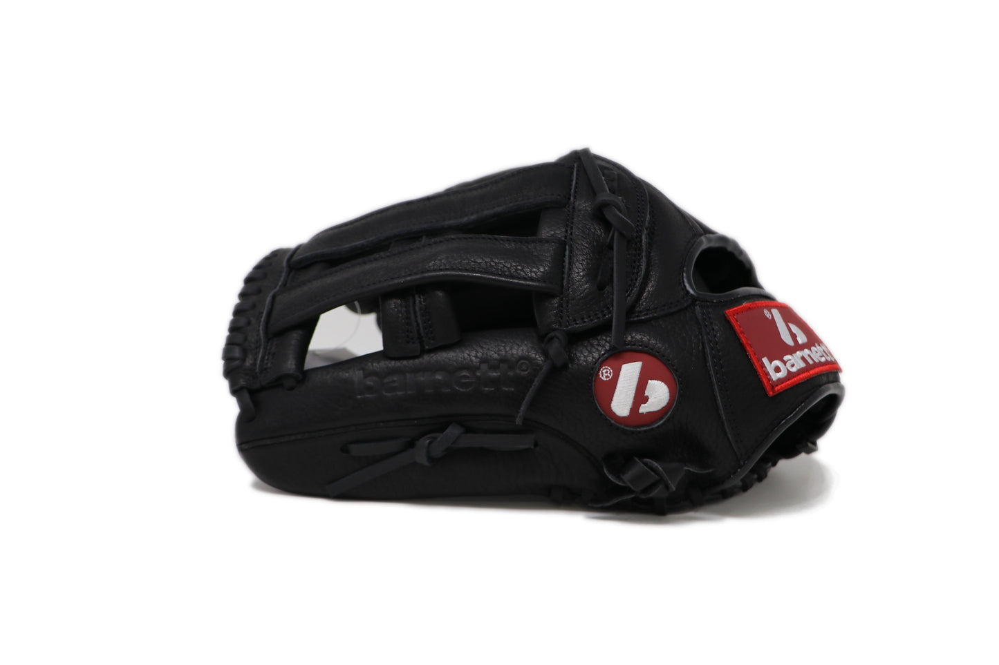 Barnett GL-127 Competition baseball glove, genuine leather, outfield 12.7, Black