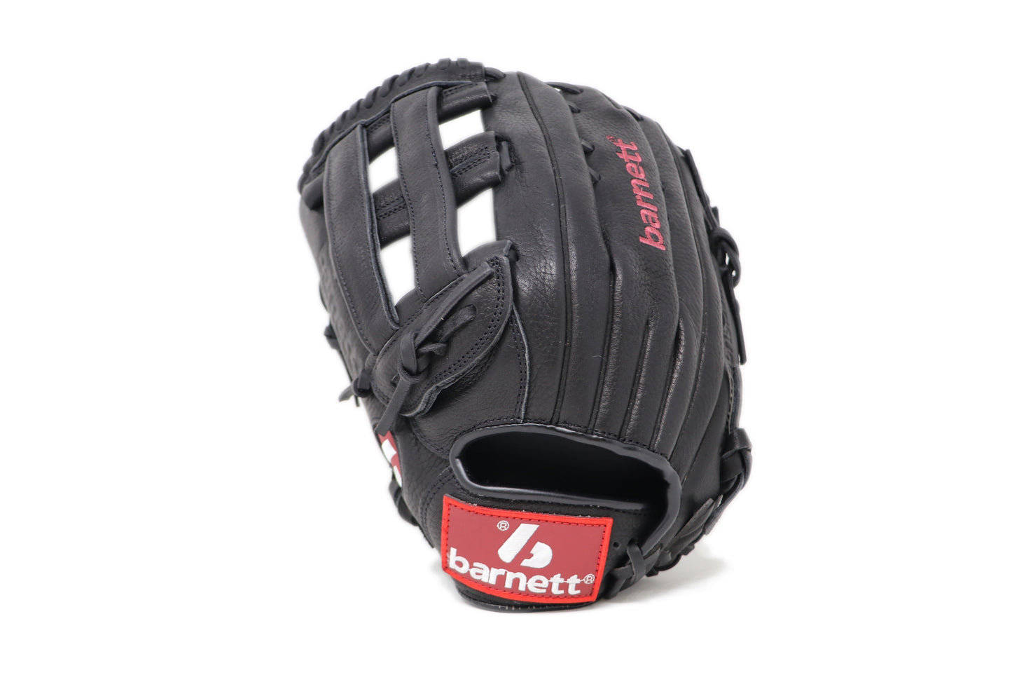 Barnett GL-127 Competition baseball glove, genuine leather, outfield 12.7, Black