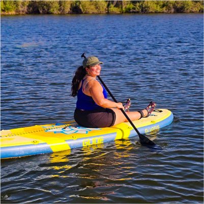 Glide Lotus 3.0 – Yoga Paddleboard for Balance & Comfort - Angler's Pro Tackle & Outdoors