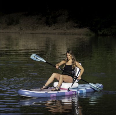 Glide Retro 10'6'' Inflatable Paddle Board Package – Lightweight & Stable - Angler's Pro Tackle & Outdoors