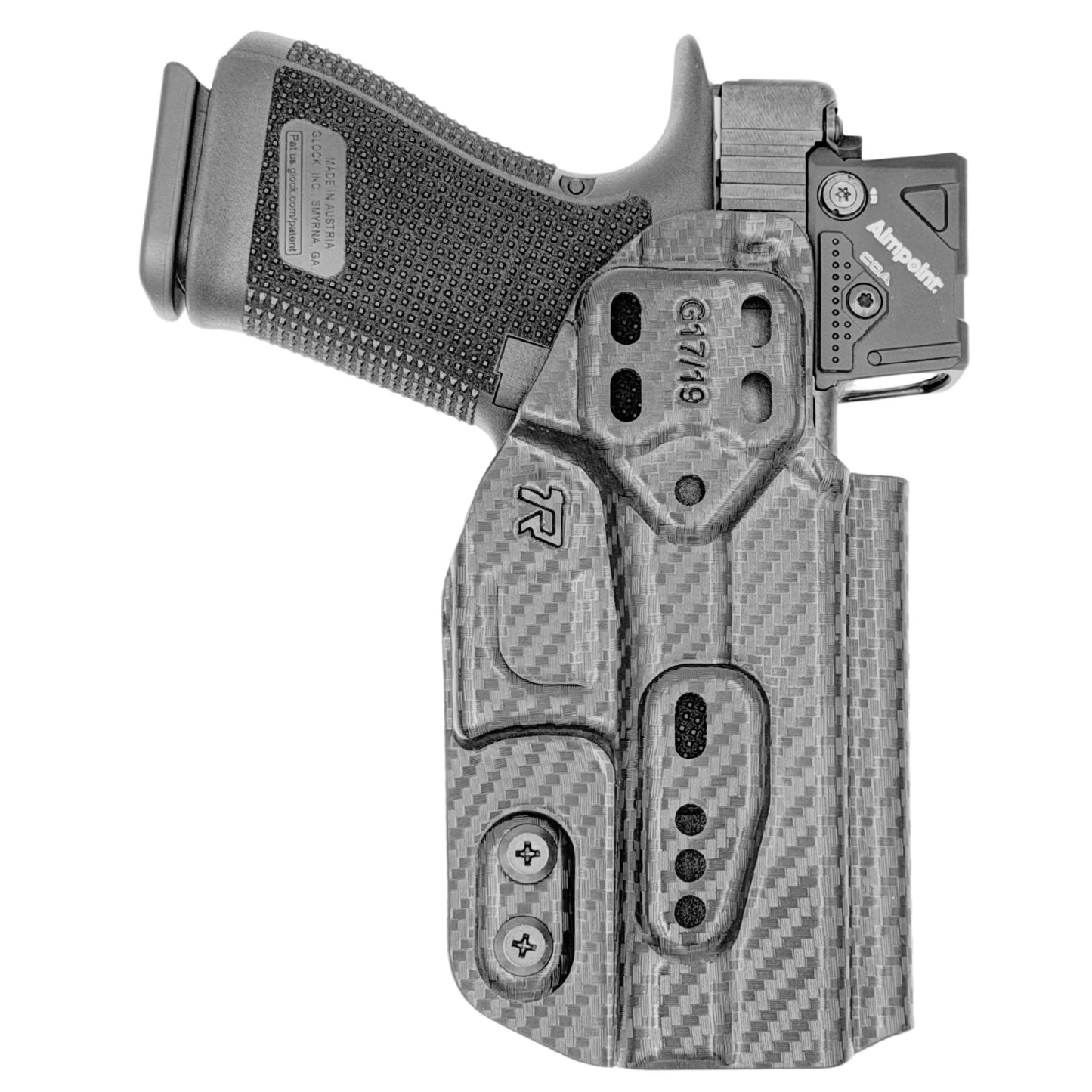 Rounded By Concealment DRUID 2.0 Holster fits: Glock 17/19/19X/31/32/45/47/49 TLR7/7A/7X