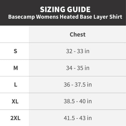 Gobi Heat Basecamp Womens Heated Base Layer Shirt - Angler's Pro Tackle & Outdoors