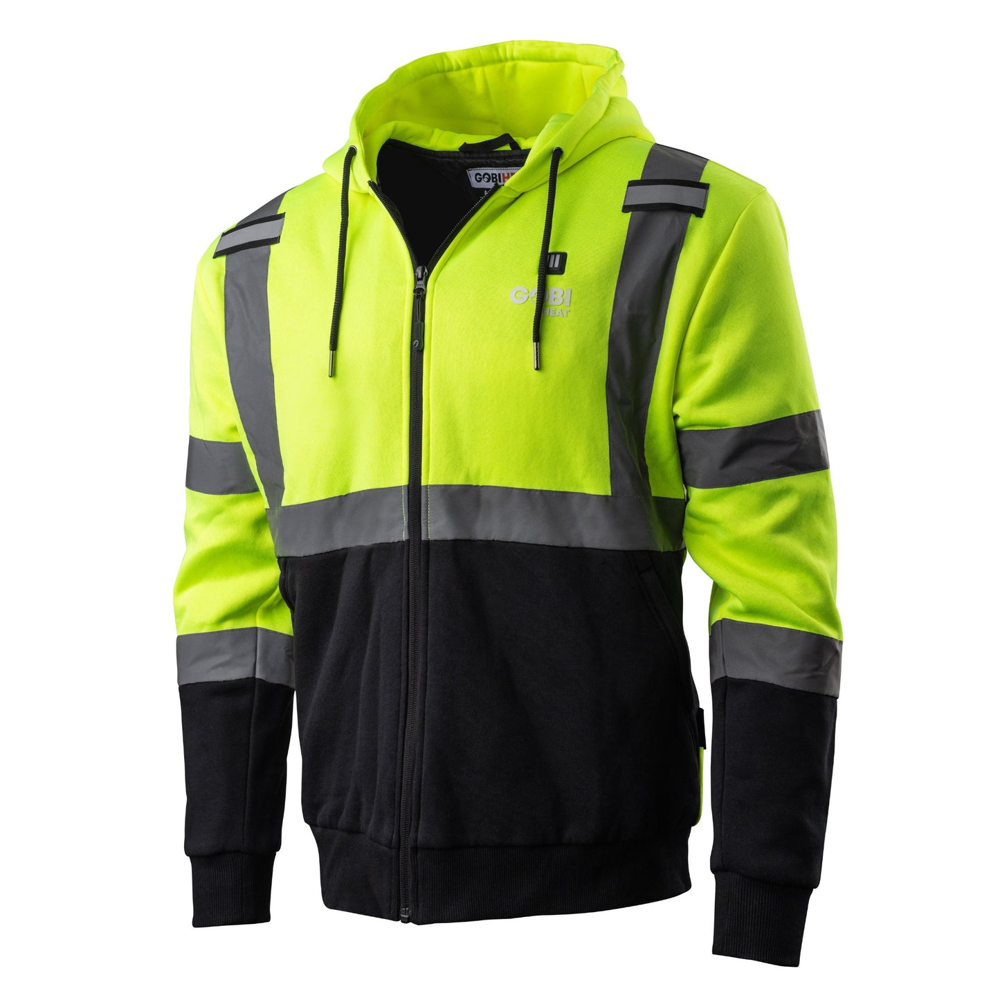 Gobi Heat Beam Men's Workwear Heated High - Vis Hoodie - Angler's Pro Tackle & Outdoors