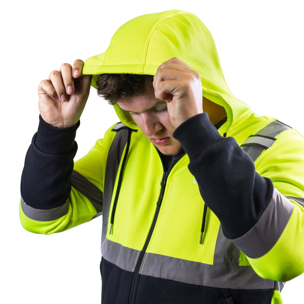 Gobi Heat Beam Men's Workwear Heated High - Vis Hoodie - Angler's Pro Tackle & Outdoors