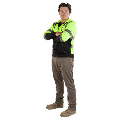 Gobi Heat Beam Men's Workwear Heated High - Vis Hoodie - Angler's Pro Tackle & Outdoors