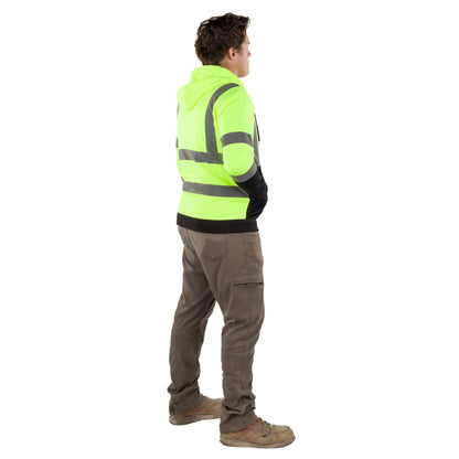 Gobi Heat Beam Men's Workwear Heated High - Vis Hoodie - Angler's Pro Tackle & Outdoors