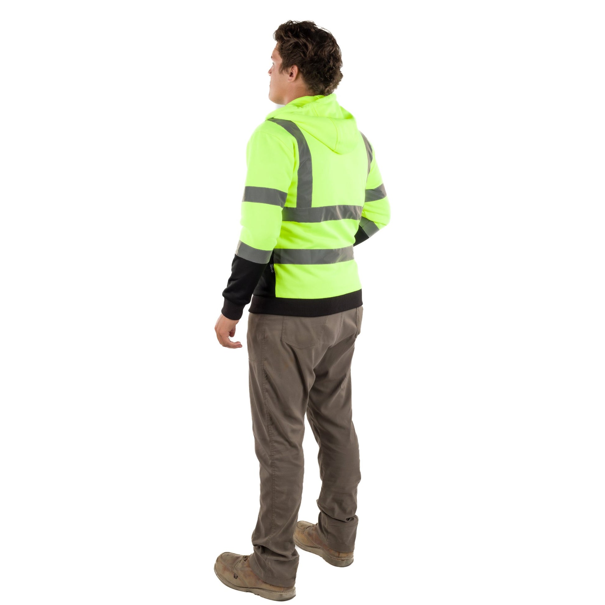 Gobi Heat Beam Men's Workwear Heated High - Vis Hoodie - Angler's Pro Tackle & Outdoors