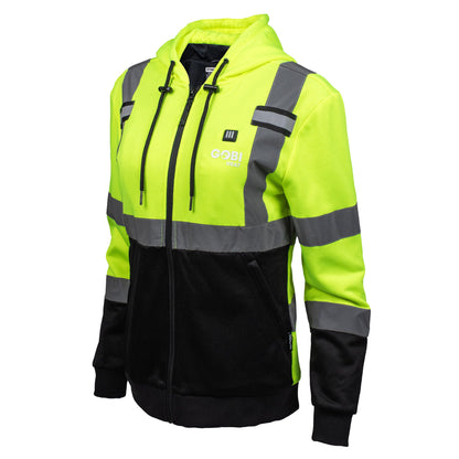 Gobi Heat Beam Women's Workwear Heated High - Vis Hoodie - Angler's Pro Tackle & Outdoors