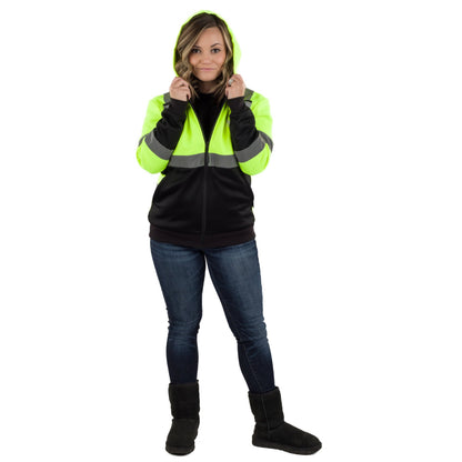 Gobi Heat Beam Women's Workwear Heated High - Vis Hoodie - Angler's Pro Tackle & Outdoors