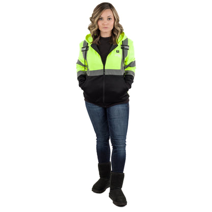 Gobi Heat Beam Women's Workwear Heated High - Vis Hoodie - Angler's Pro Tackle & Outdoors