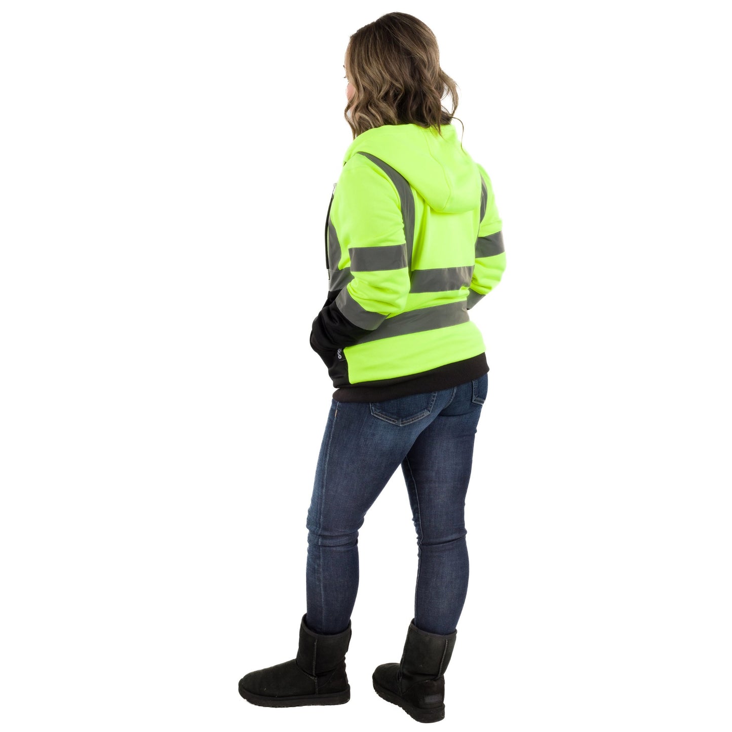 Gobi Heat Beam Women's Workwear Heated High - Vis Hoodie - Angler's Pro Tackle & Outdoors