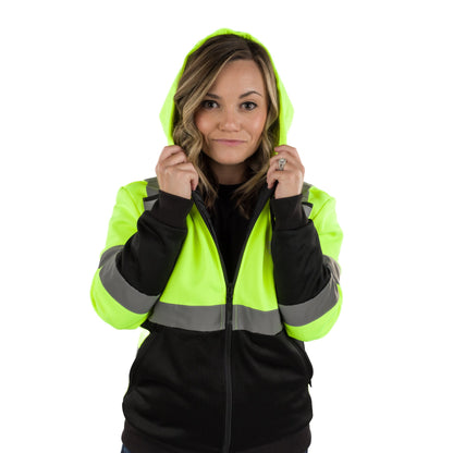 Gobi Heat Beam Women's Workwear Heated High - Vis Hoodie - Angler's Pro Tackle & Outdoors