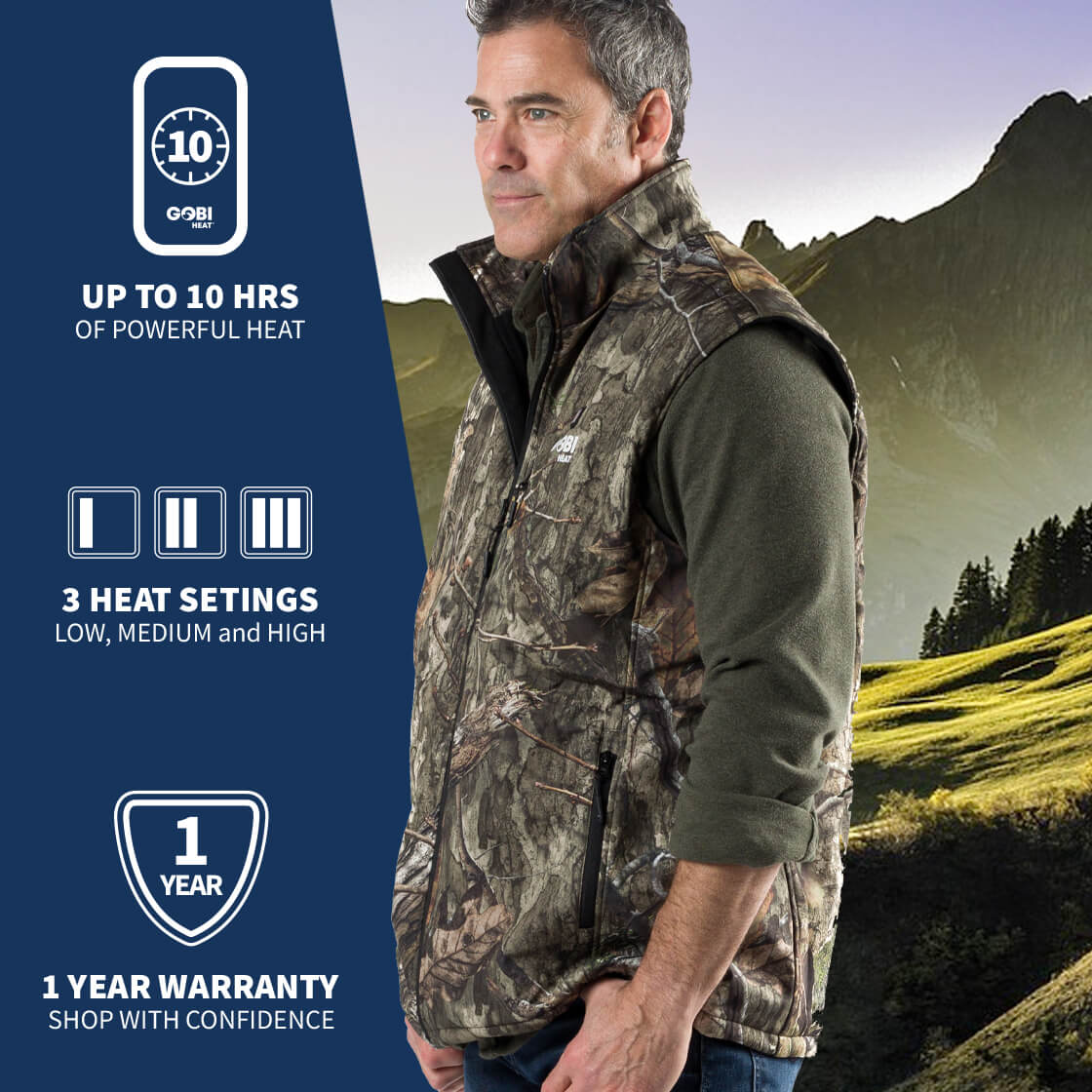 Gobi Heat Colorado Men’s Heated Hunting Vest - Camo - Angler's Pro Tackle & Outdoors