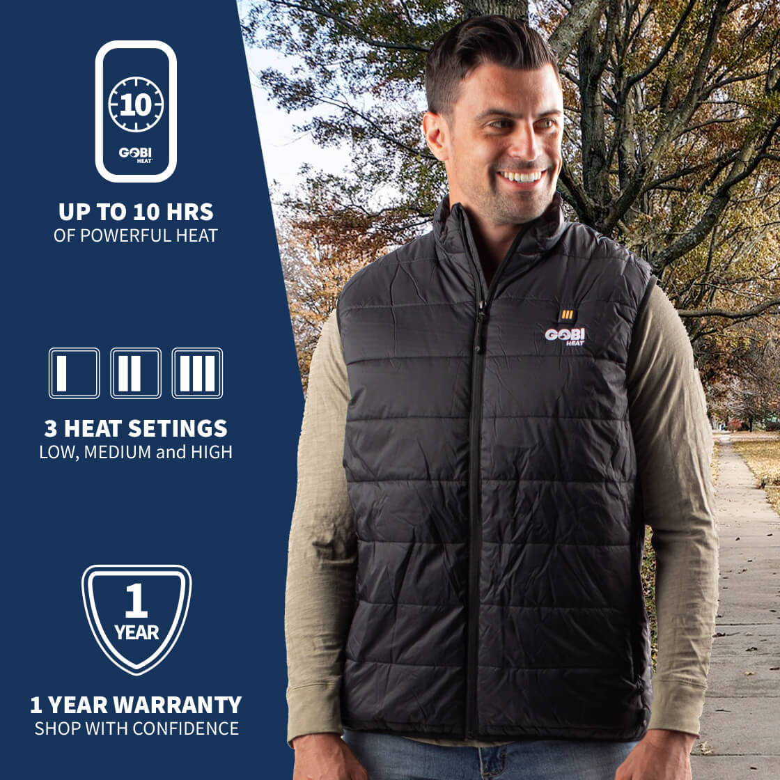 Gobi Heat Element Men's Heated Vest - Angler's Pro Tackle & Outdoors