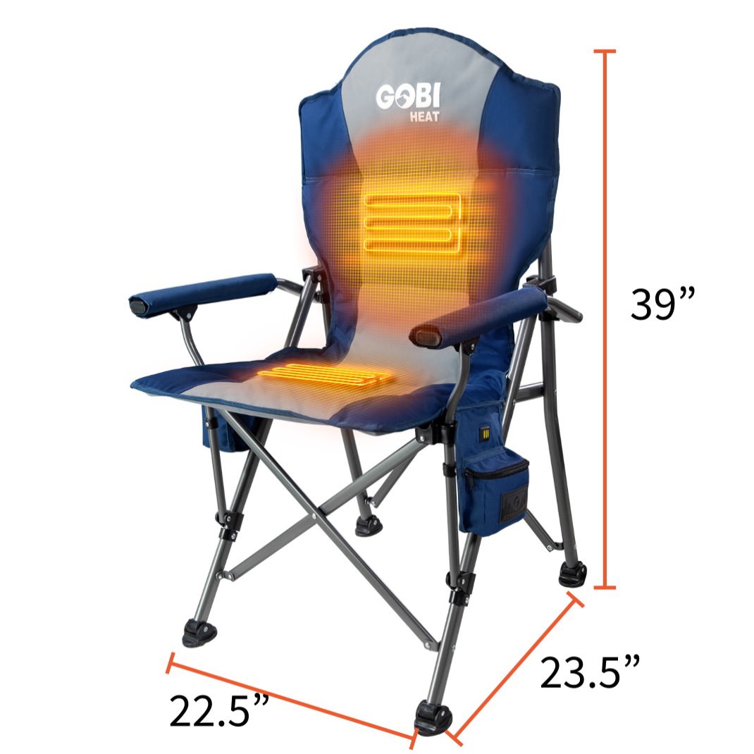 Gobi Heat Terrain Heated Camping Chair - Angler's Pro Tackle & Outdoors