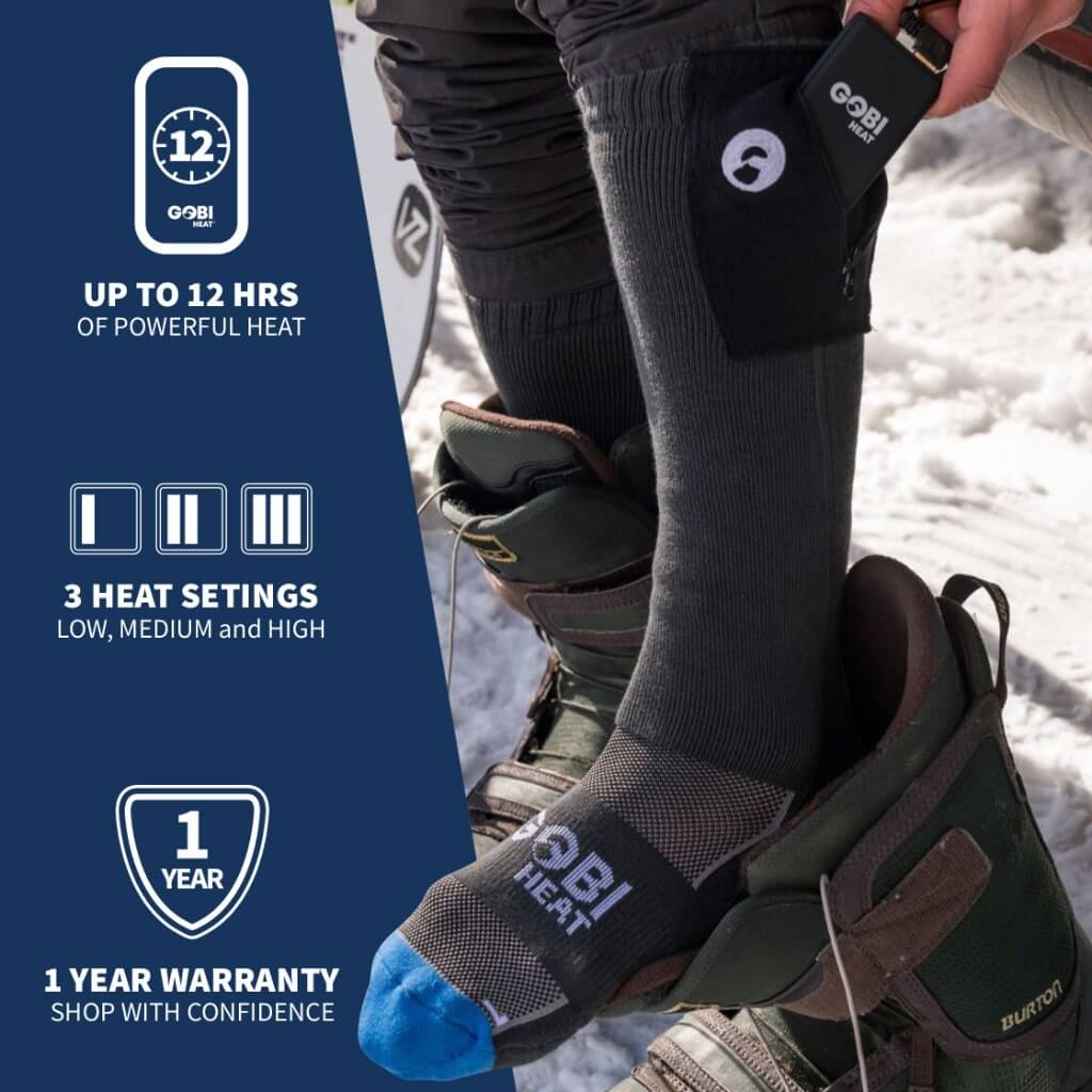 Gobi Heat Tread Heated Socks - Angler's Pro Tackle & Outdoors