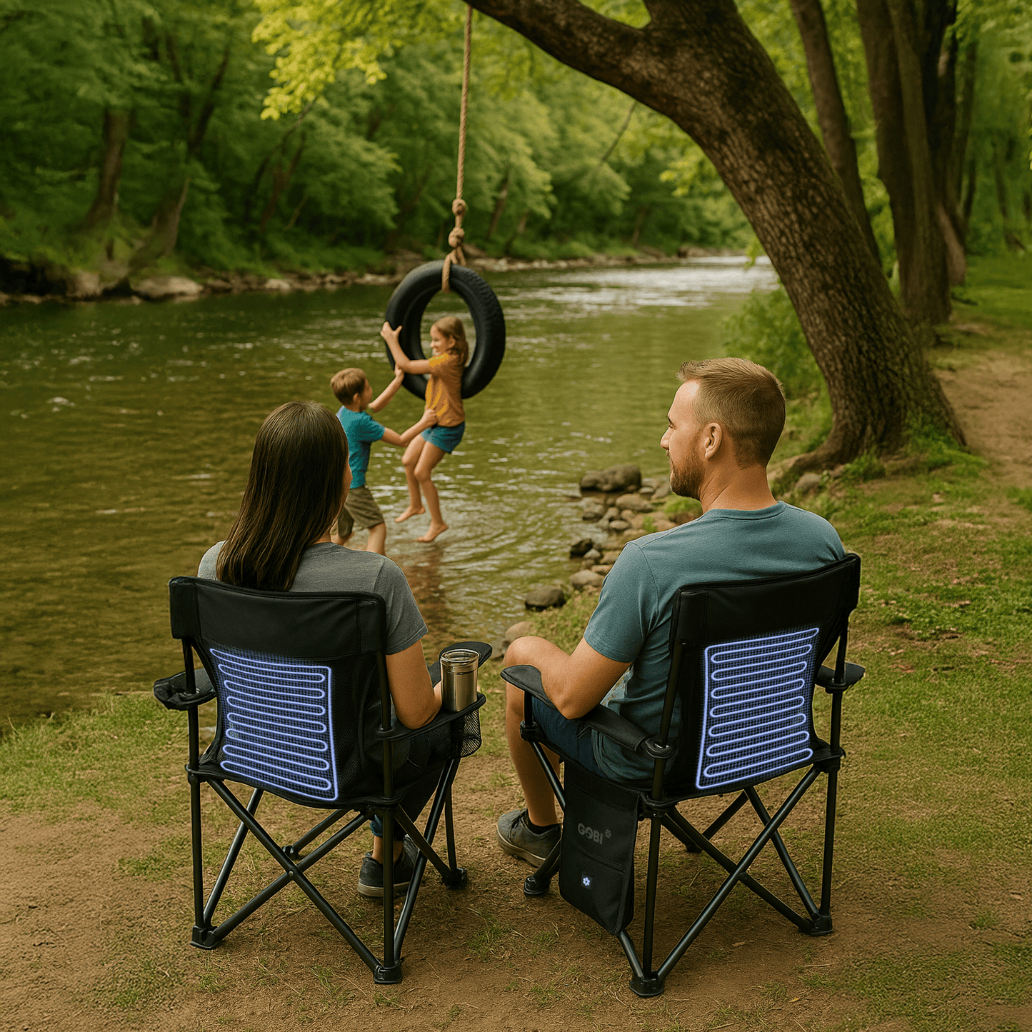 Gobi Zephyr Dual - Zoned Cooling Camp Chair - Angler's Pro Tackle & Outdoors