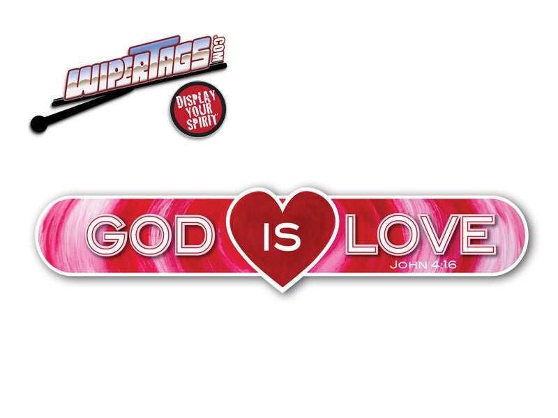 God is Love WiperTags - Angler's Pro Tackle & Outdoors