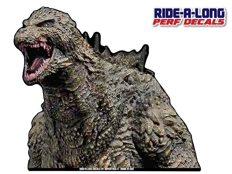 Godzilla *RIDE A LONG* Perforated Decal - Angler's Pro Tackle & Outdoors