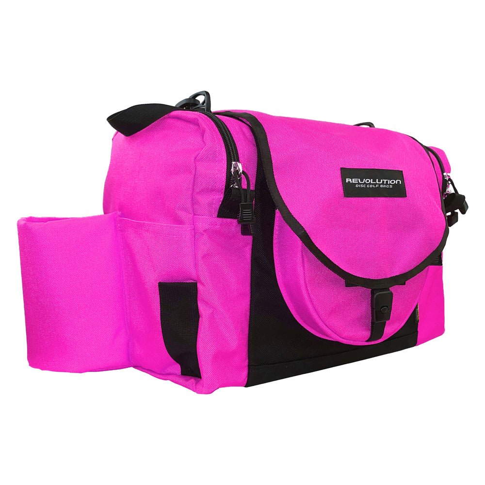 Gotta Go Gotta Throw Revolution Carolina Team V3 Disc Golf Bag - Brilliant Rose - Angler's Pro Tackle & Outdoors