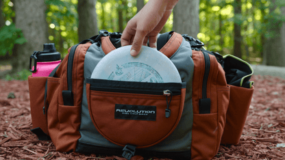 Gotta Go Gotta Throw Revolution Carolina Team V3 Disc Golf Bag - Brilliant Rose - Angler's Pro Tackle & Outdoors