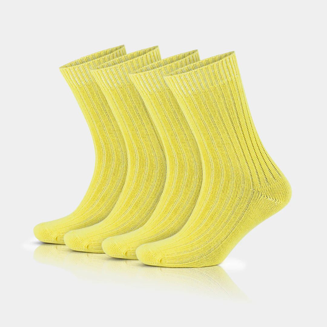 GoWith 97% Cotton Crew Dress Socks for Men and Women - Colorful - Angler's Pro Tackle & Outdoors