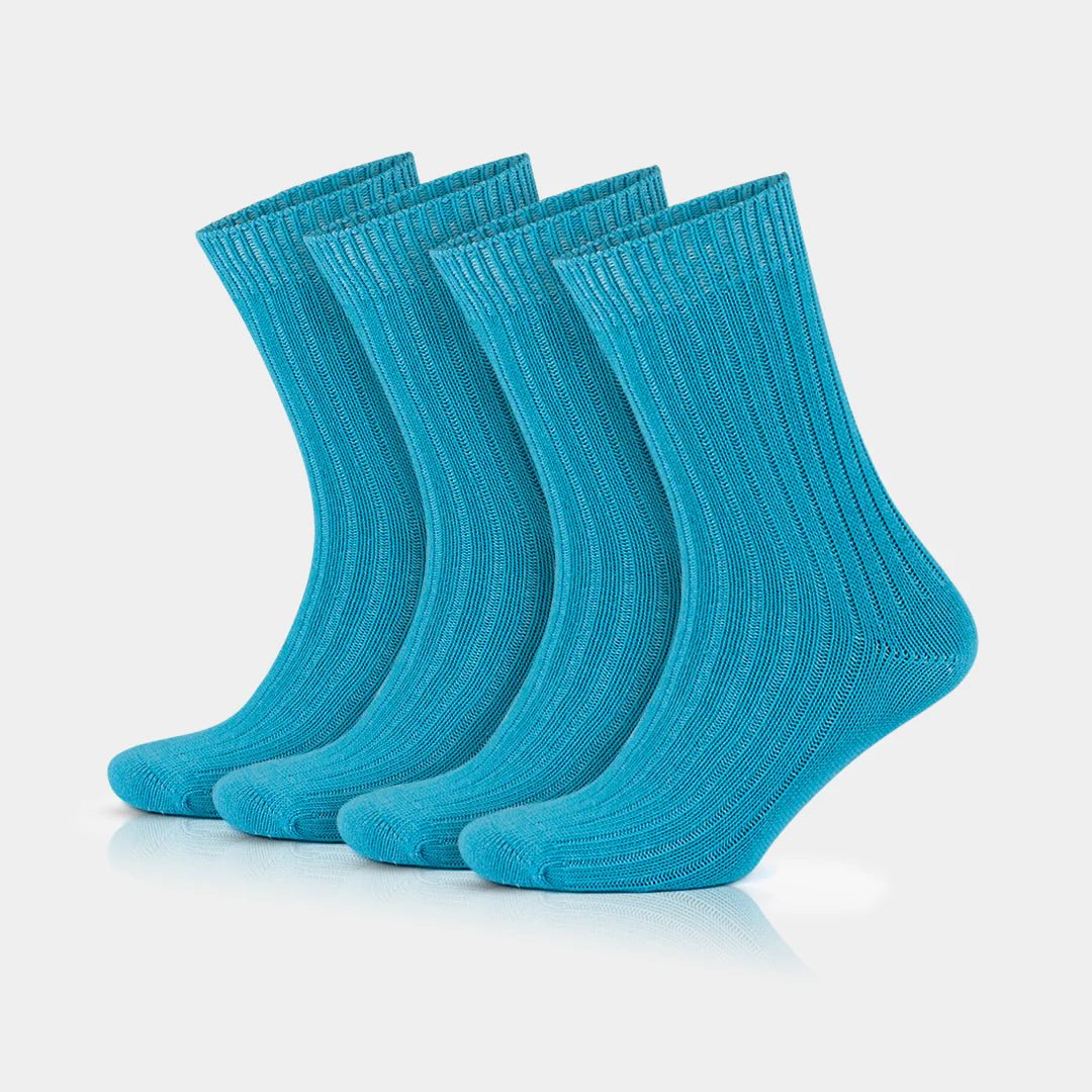 GoWith 97% Cotton Crew Dress Socks for Men and Women - Colorful - Angler's Pro Tackle & Outdoors