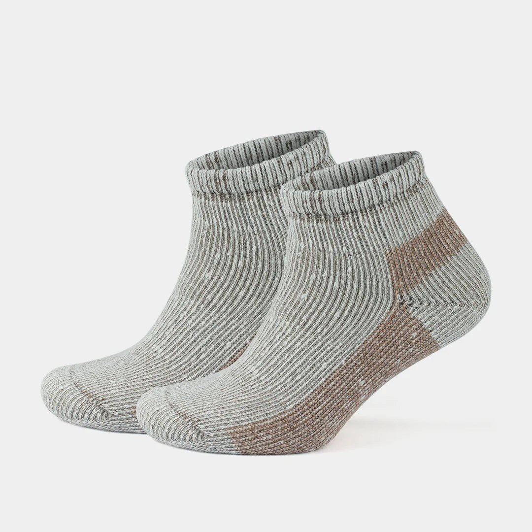 GoWith Alpaca Wool Thermal Full Terry Short Hiking Socks for Men & Women - Optic Effect - Angler's Pro Tackle & Outdoors