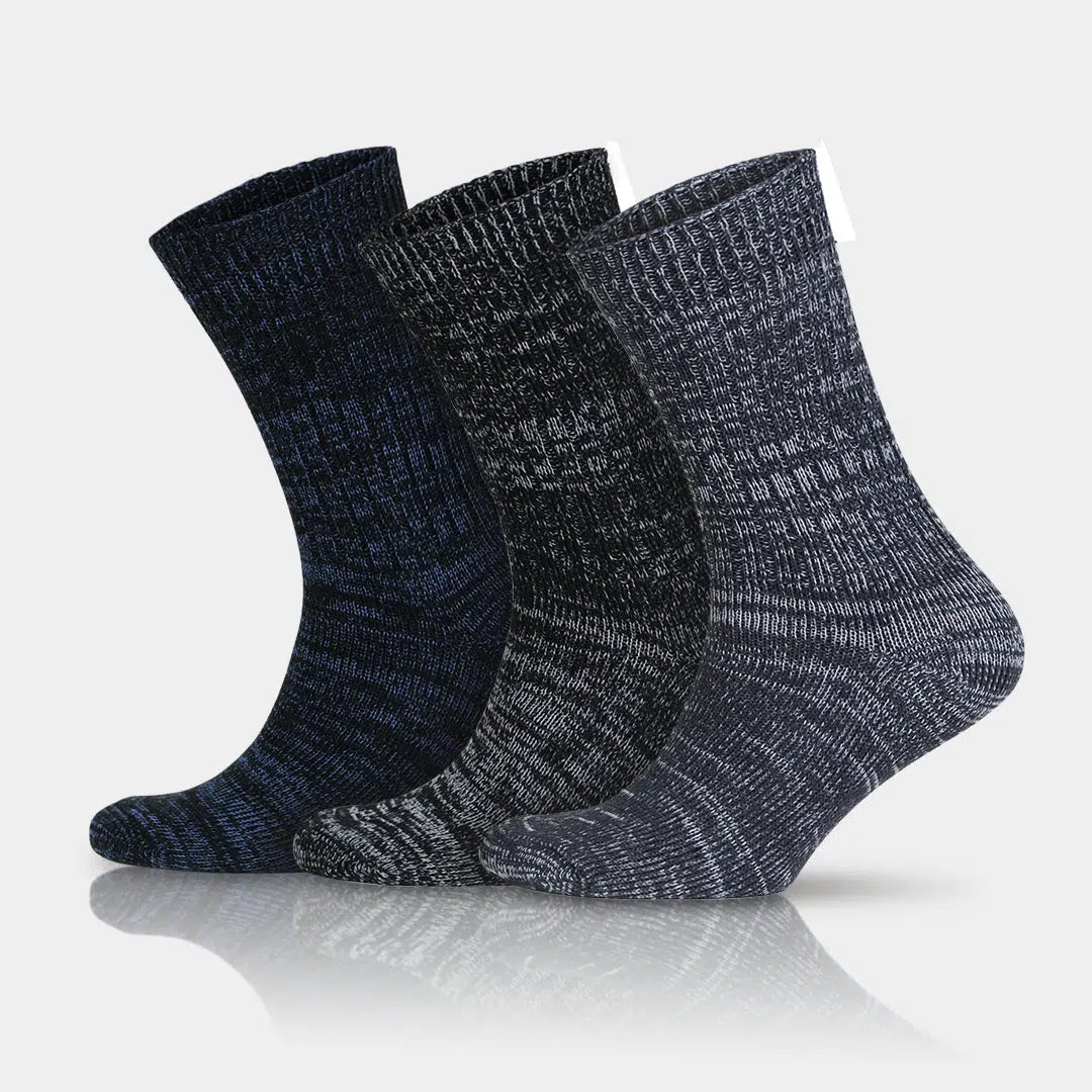 GoWith Men's Cotton Thick Casual Crew Socks - Angler's Pro Tackle & Outdoors