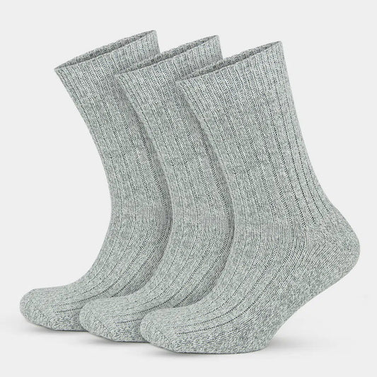 GoWith Men's Merino Wool Extra Thick Terry Sole Fuzzy Crew Socks - Angler's Pro Tackle & Outdoors