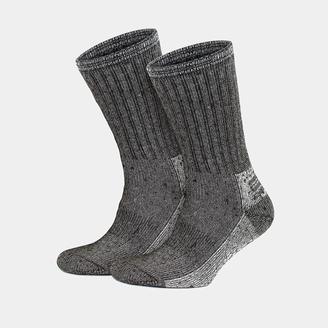 GoWith Thermal Warm Terry Lined Alpaca Hiking Boot Socks for Men & Women - Optic Effect - Angler's Pro Tackle & Outdoors