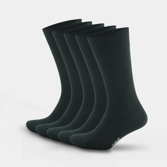 GoWith Unisex Cotton Black Thin Dress Socks - Angler's Pro Tackle & Outdoors