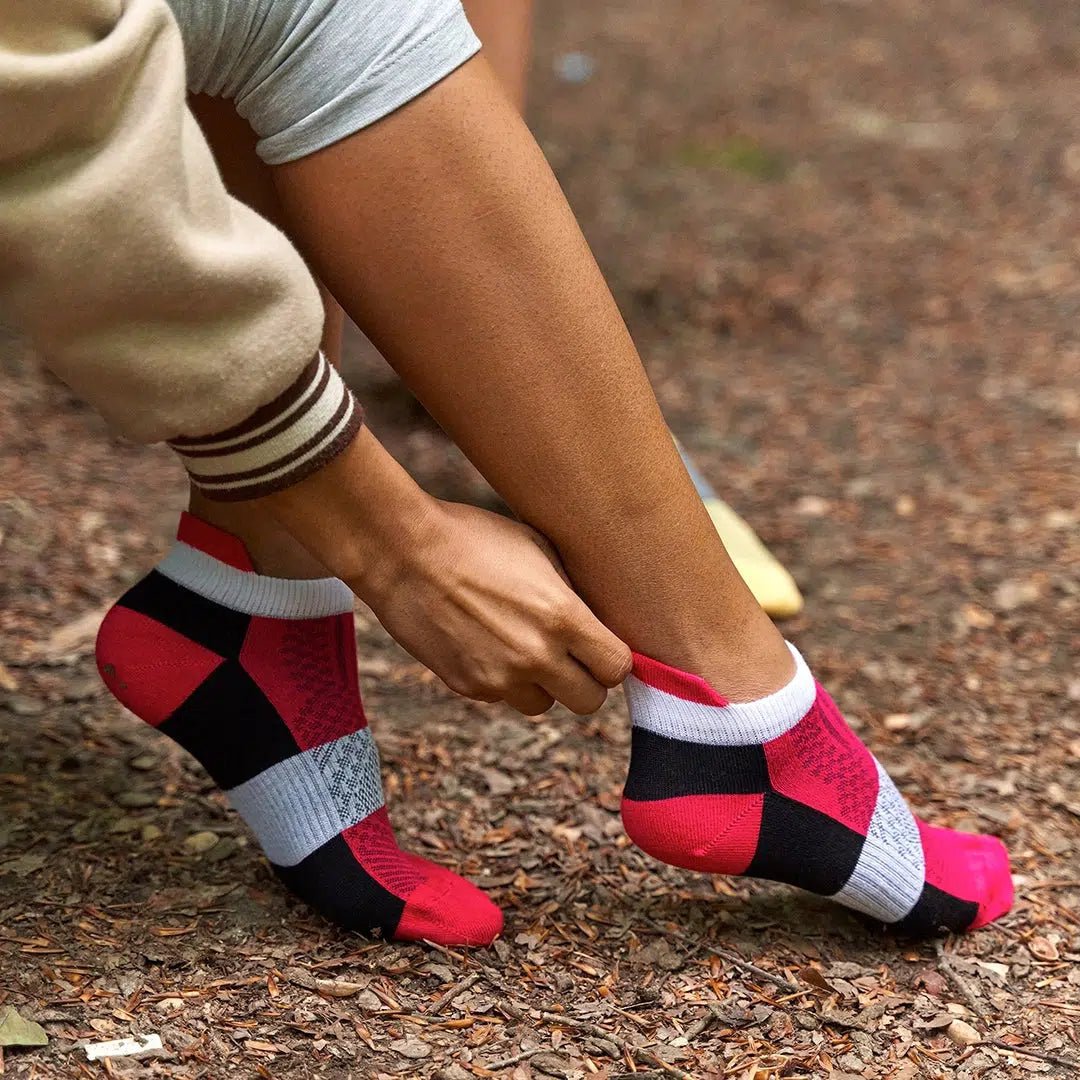 GoWith Women's Bamboo Low Cut Athletic Running&Golf Socks with Arch Support - Multicolor - Angler's Pro Tackle & Outdoors