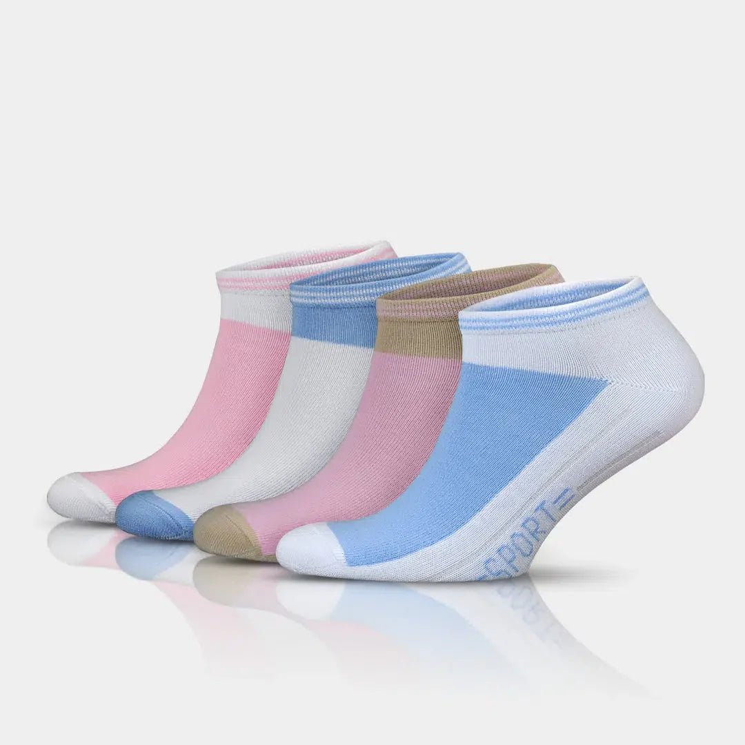 GoWith Women's Cotton Low Cut Zero Cushion Athletic Socks for Summer - Angler's Pro Tackle & Outdoors