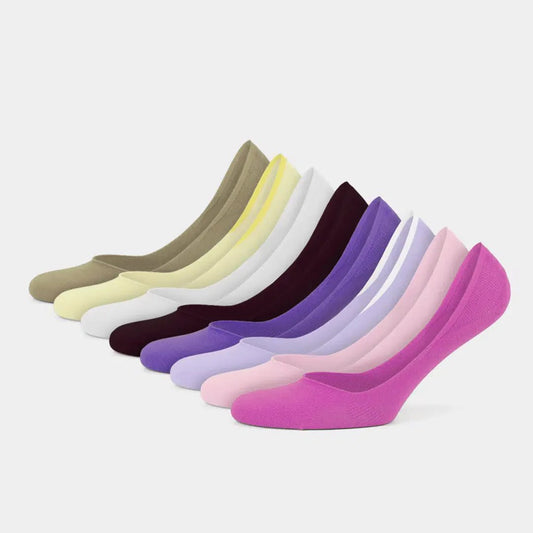 GoWith Women's Cotton No show Non - slip Colorful Socks - Angler's Pro Tackle & Outdoors