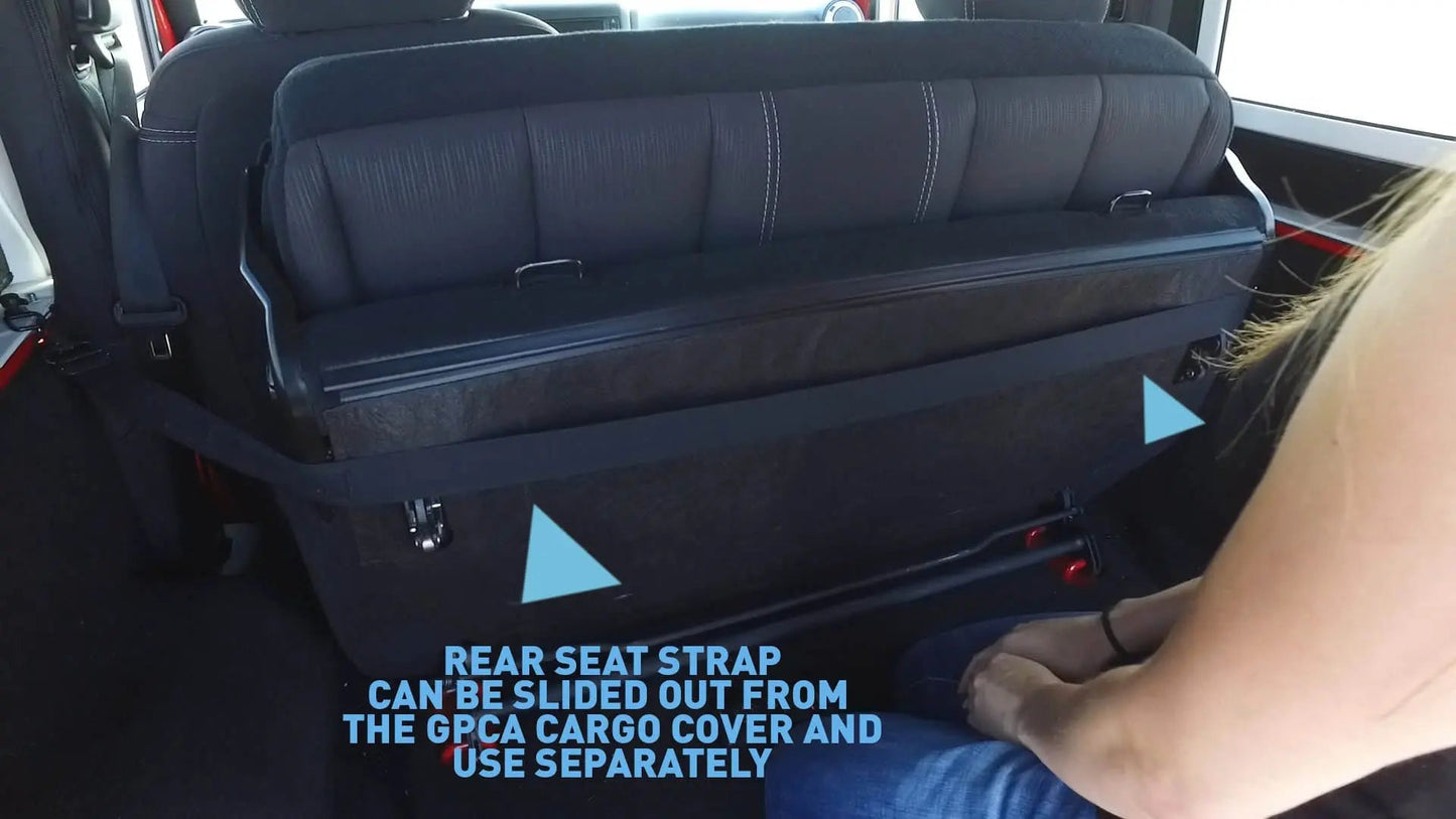 GPCA Jeep Wrangler JK 2DR Cargo Cover
